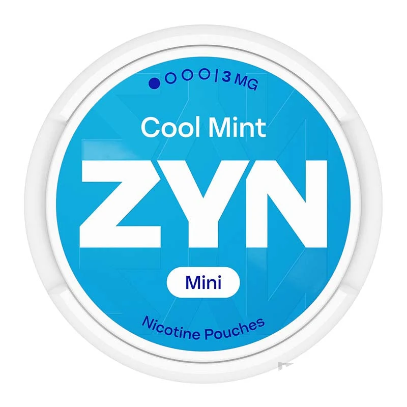 ZYN Cool Mint nicotine pouches tin