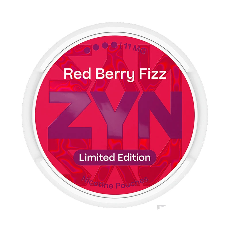 ZYN Red Berry Fizz Limited Edition nicotine pouches