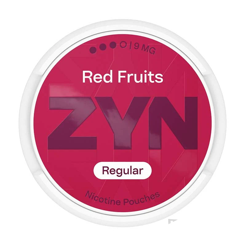 ZYN Red Fruits nicotine pouches tin