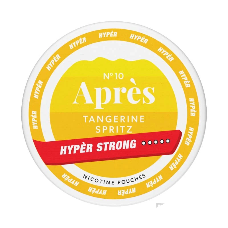 Après Tangerine Spritz nicotine pouch tin
