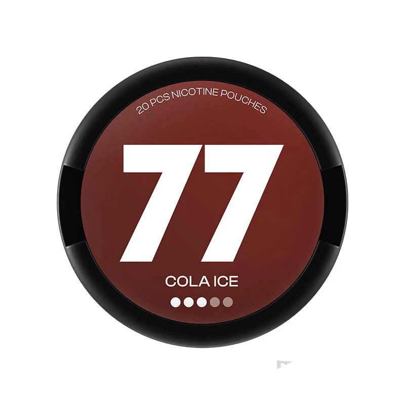 77 Cola Ice nicotine pouch tin