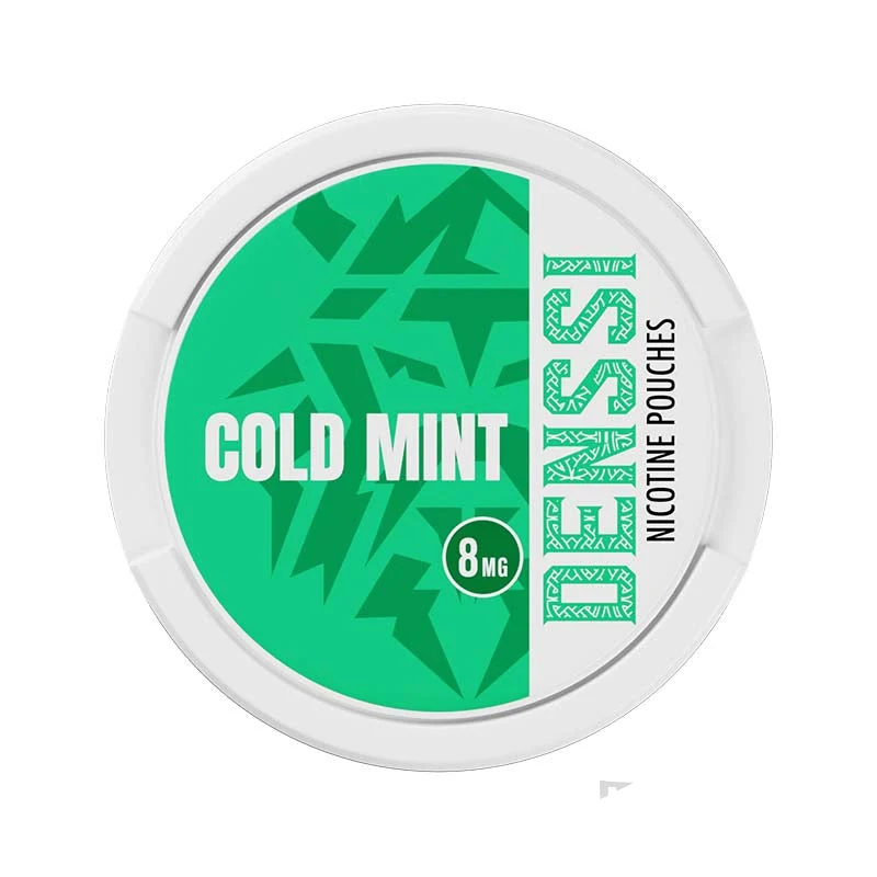 Denssi Cold Mint nicotine pouch tin