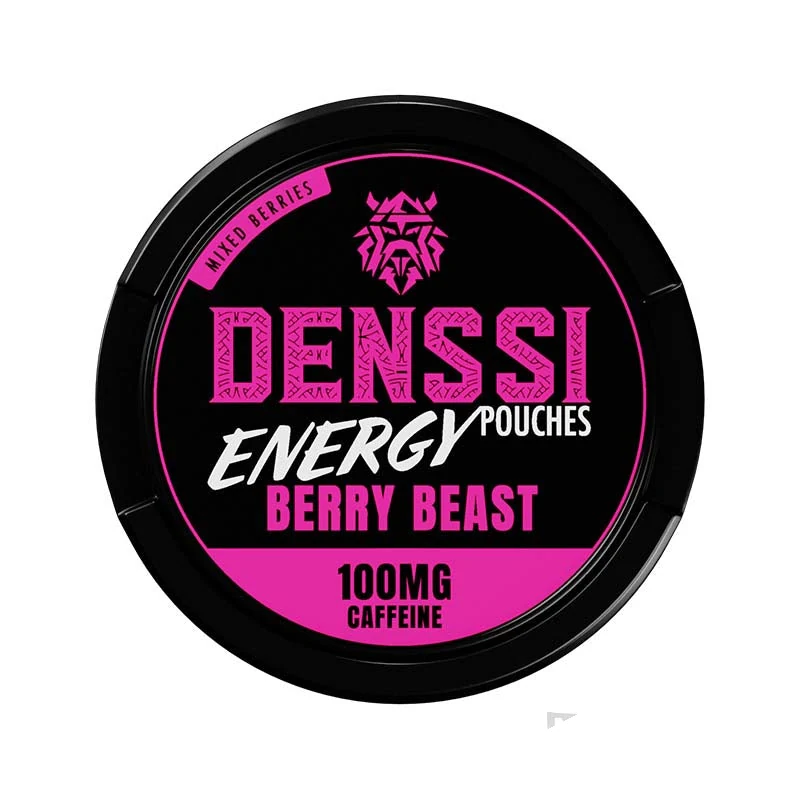 Denssi Energy Berry Beast caffeine pouch tin