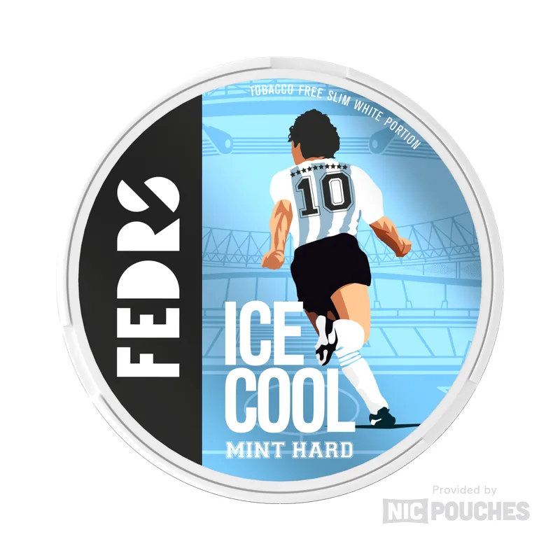 FEDRS Ice Cool Football nicotine pouch tin