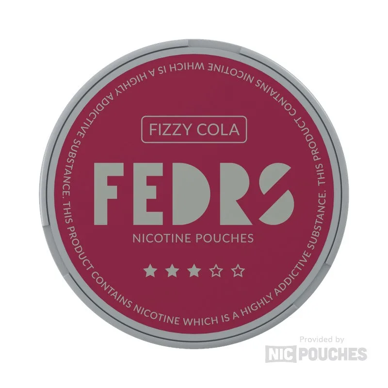 FEDRS Only Fizzy Cola nicotine pouch tin