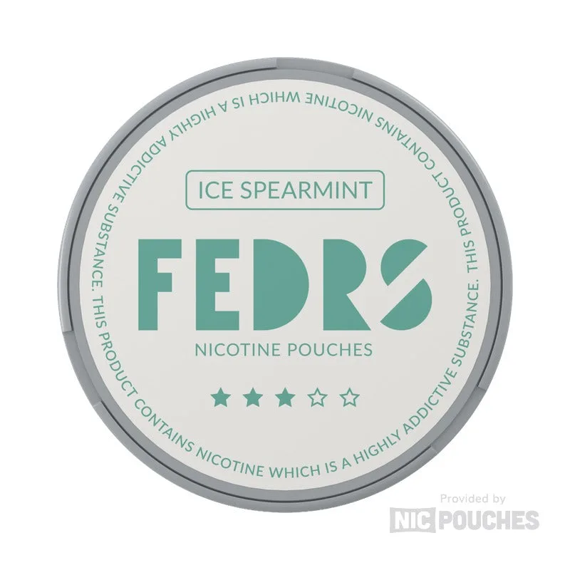 FEDRS Only Ice Spearmint nicotine pouch tin