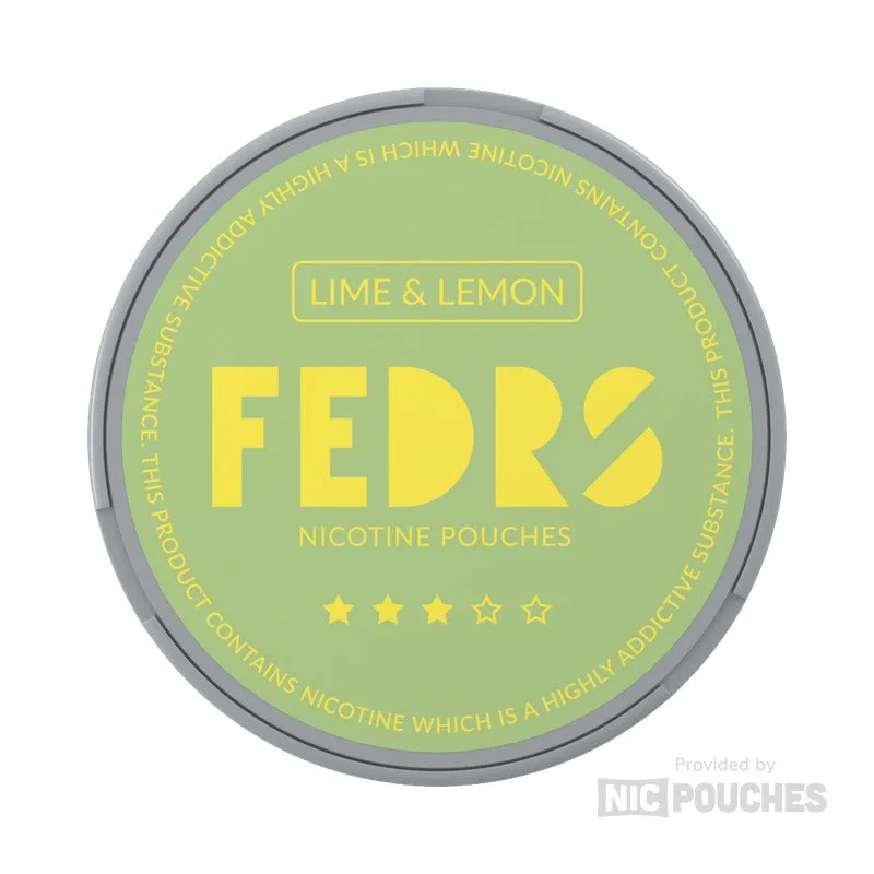 FEDRS Only Lime and Lemon nicotine pouch tin