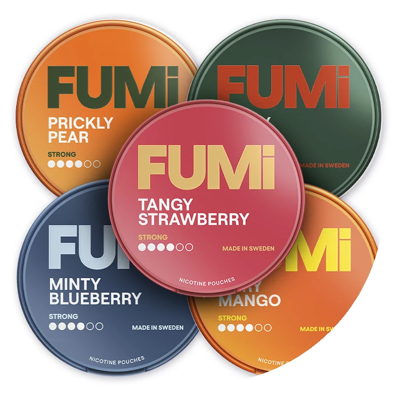FUMI Fruity Fusion Bundle (5-Pack) nicotine pouch tin