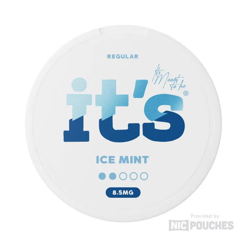 It's Ice Mint nicotine pouch tin