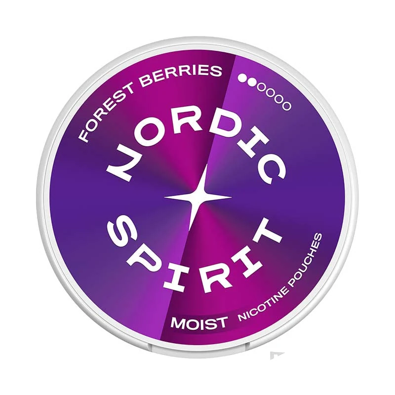 Nordic Spirit Forest Berries nicotine pouch tin