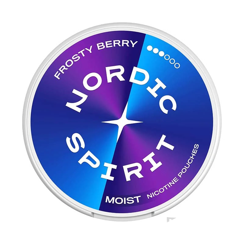 Nordic Spirit Frosty Berry nicotine pouch tin