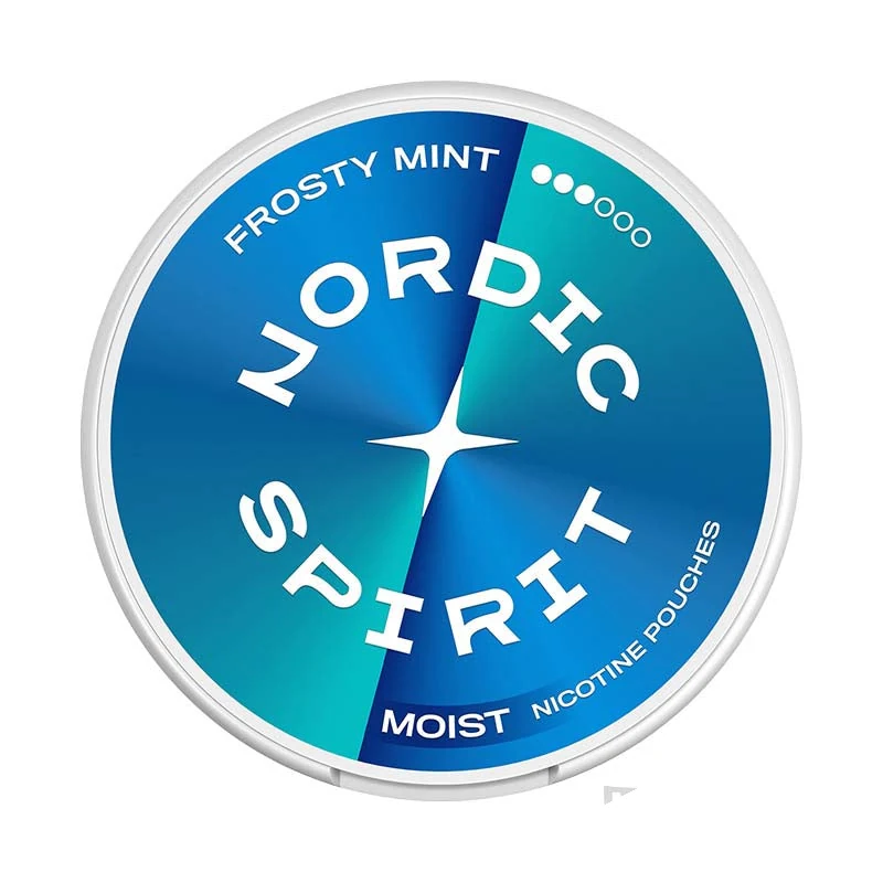 Nordic Spirit Frosty Mint nicotine pouch tin