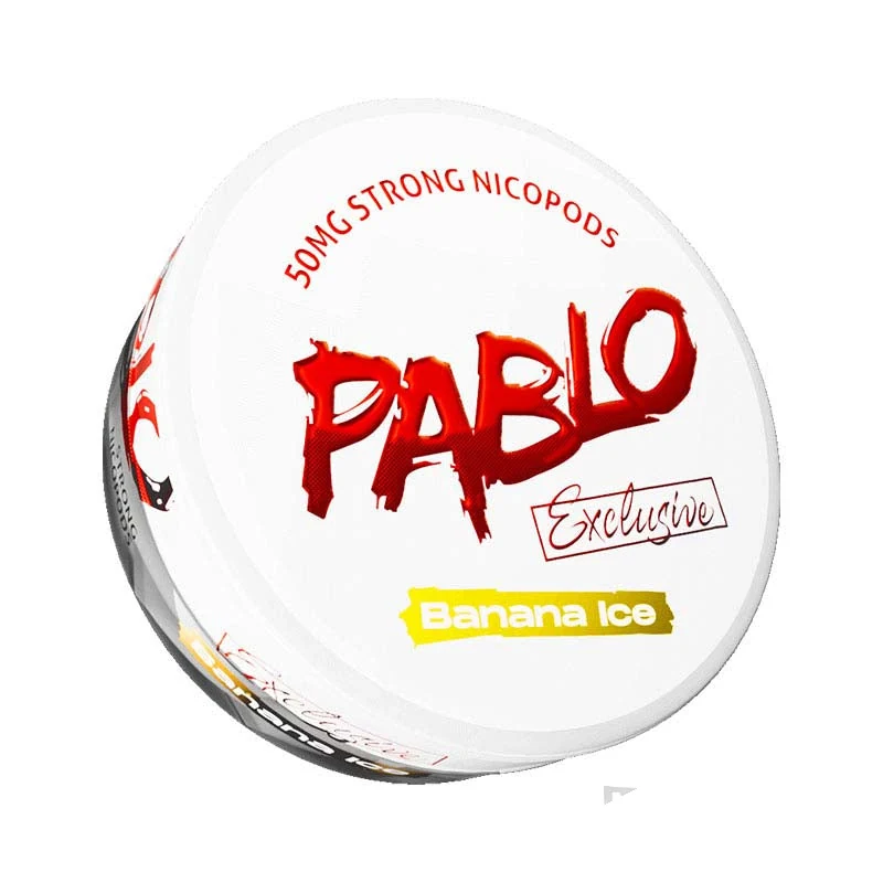 Pablo Exclusive Banana Ice nicotine pouch tin