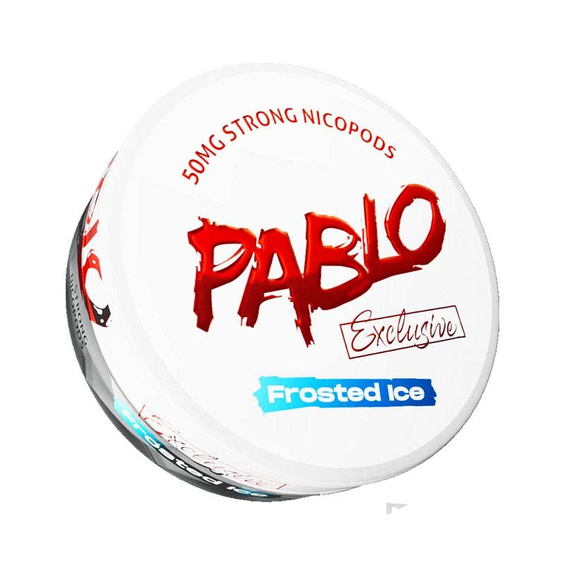Pablo Exclusive Frosted Ice nicotine pouch tin