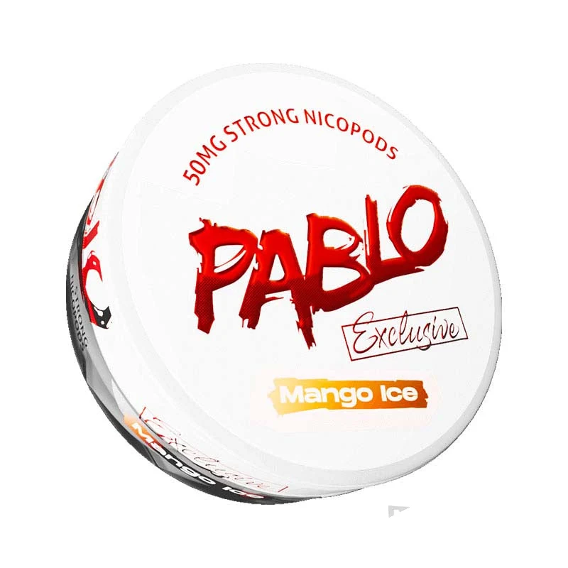 Pablo Exclusive Mango Ice nicotine pouch tin