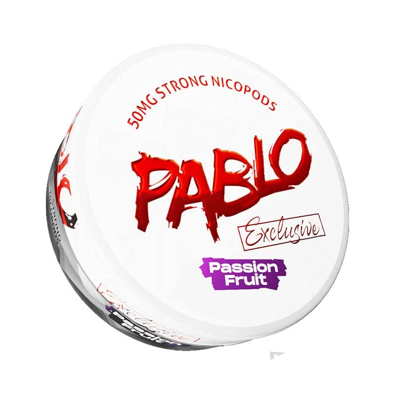 Pablo Exclusive Passion Fruit nicotine pouch tin