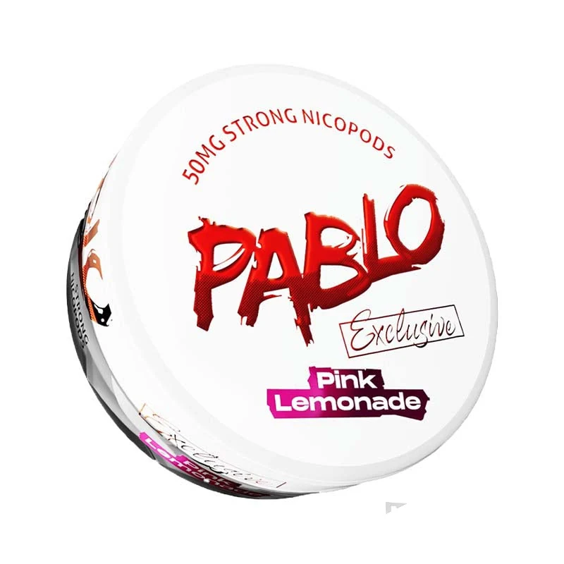 Pablo Exclusive Pink Lemonade nicotine pouch tin