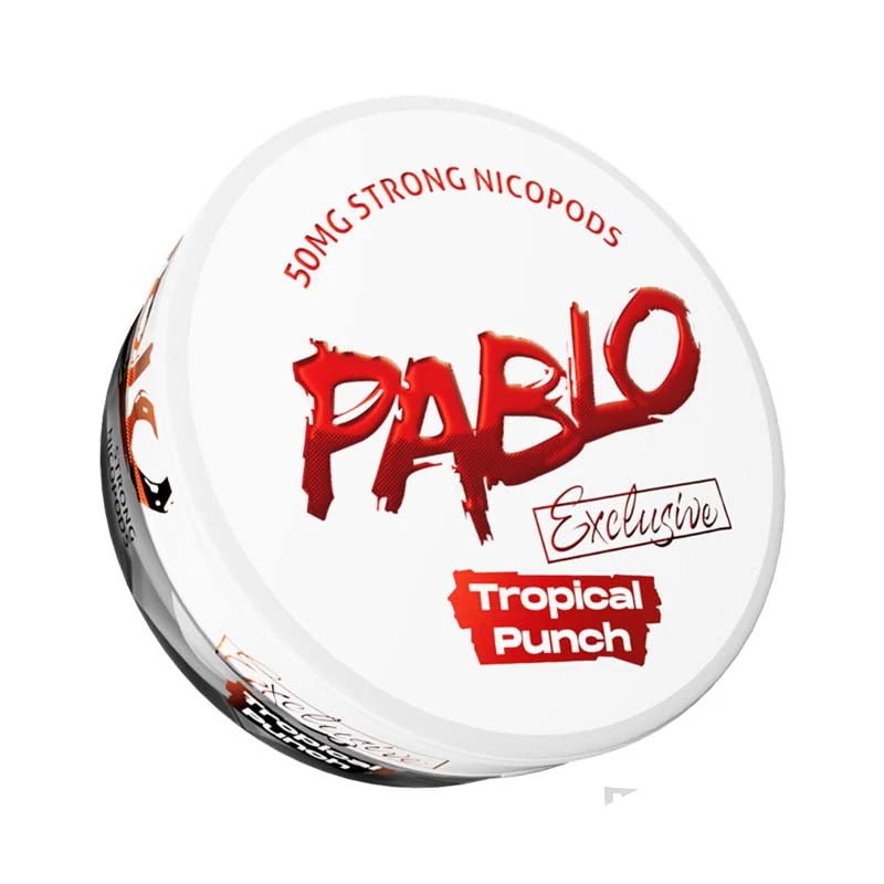 Pablo Tropical Punch Exclusive nicotine pouch tin