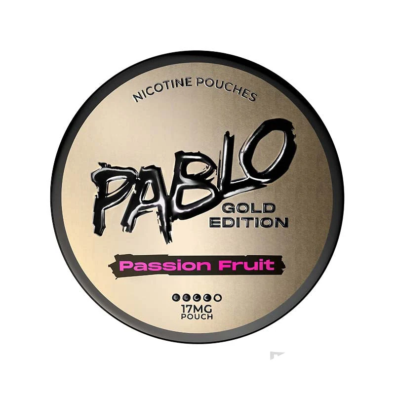 Pablo Gold Edition Passion Fruit nicotine pouch tin