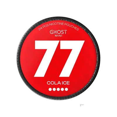 77 Ghost Mini Cola Ice nicotine pouches