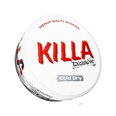 Killa Exclusive Cold Dry Mint nicotine pouches