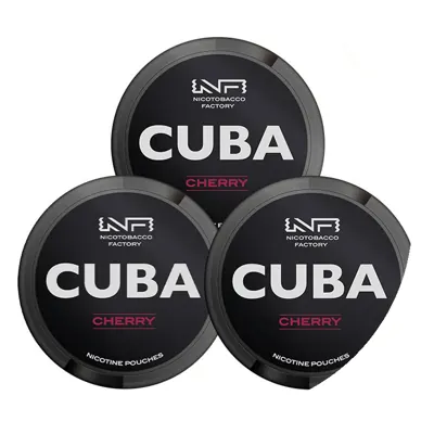 Cuba Cherry 66mg (3-Pack) nicotine pouches