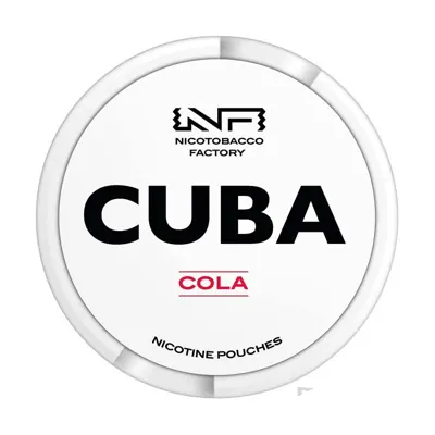 CUBA Cola nicotine pouches