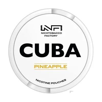 CUBA Pineapple nicotine pouches