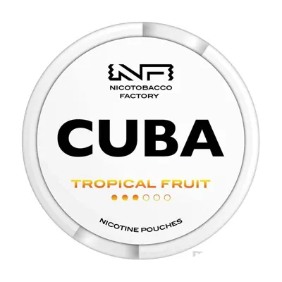 CUBA Tropical Fruit nicotine pouches