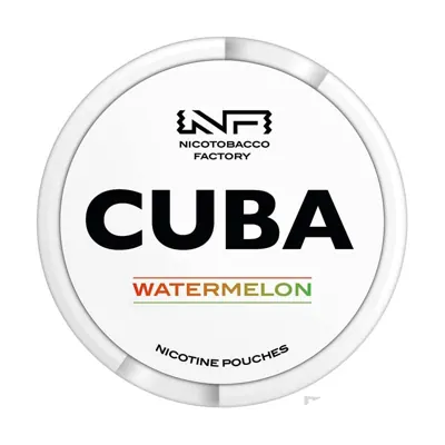 CUBA Watermelon nicotine pouches