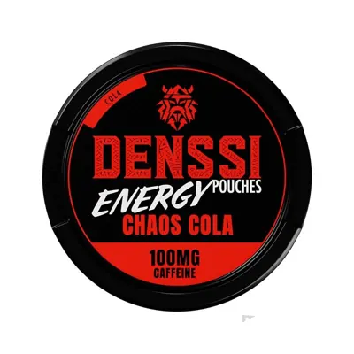 Denssi Energy Chaos Cola nicotine pouches