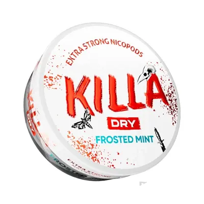 Killa Dry Frosted Mint nicotine pouches
