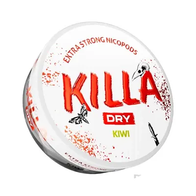 Killa Dry Kiwi nicotine pouches