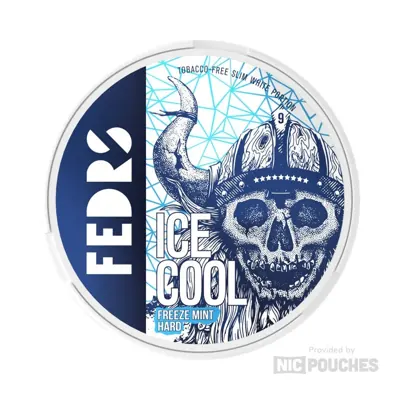 FEDRS Ice Cool Freeze Mint nicotine pouches