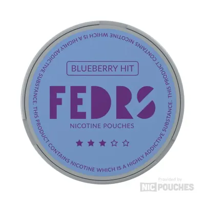 FEDRS Only Blueberry Hit nicotine pouches