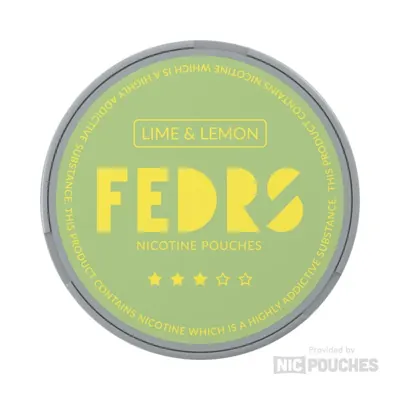 FEDRS Only Lime and Lemon nicotine pouches