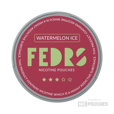 FEDRS Only Watermelon Ice nicotine pouches