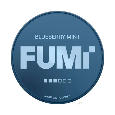 FUMI Minty Blueberry nicotine pouches