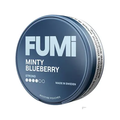 FUMI Minty Blueberry nicotine pouches