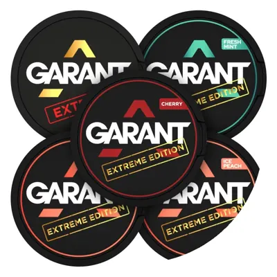 Garant Ultimate Bundle (5-Pack) nicotine pouches