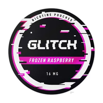 Glitch Frozen Raspberry nicotine pouches