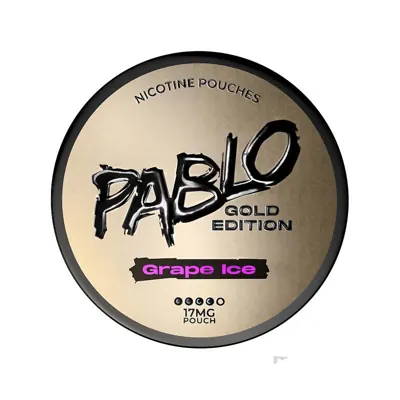 Pablo Gold Edition Grape Ice nicotine pouches