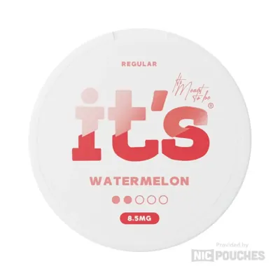 It's Watermelon nicotine pouches