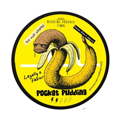 Jol Pocket Pudding - Banana Toffee nicotine pouches