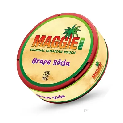 Maggie Original Jamaican Grape Soda nicotine pouches