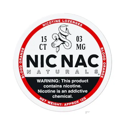 Nic Nac Blood Orange nicotine pouches