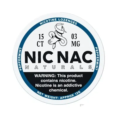 Nic Nac Peppermint nicotine pouches