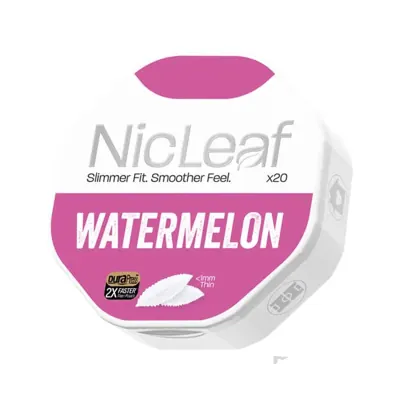 NicLeaf Watermelon nicotine pouches