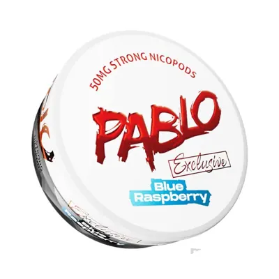 Pablo Blue Raspberry Exclusive nicotine pouches