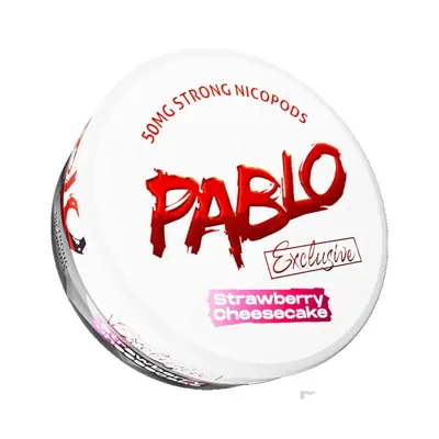 Pablo Exclusive Strawberry Cheesecake nicotine pouches